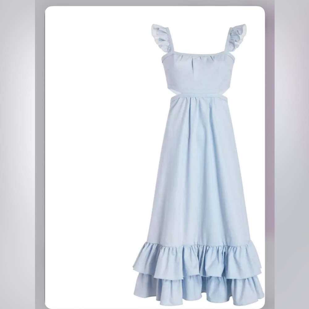 Likely Katrine Blue Midi Dress Women’s Size 6